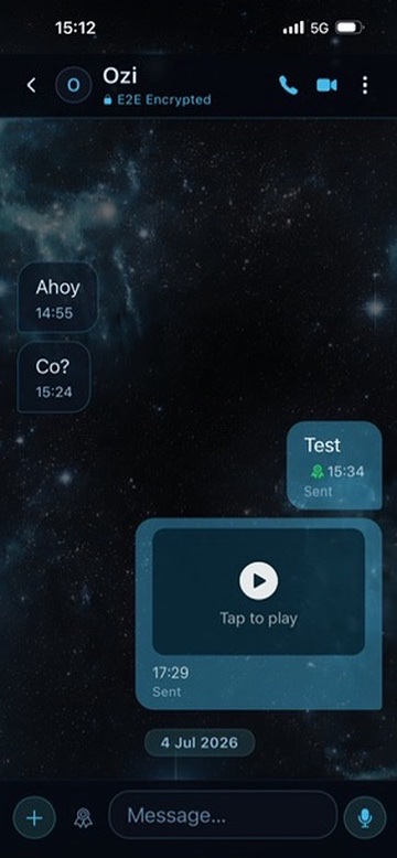 APPEIRON — E2E Chat